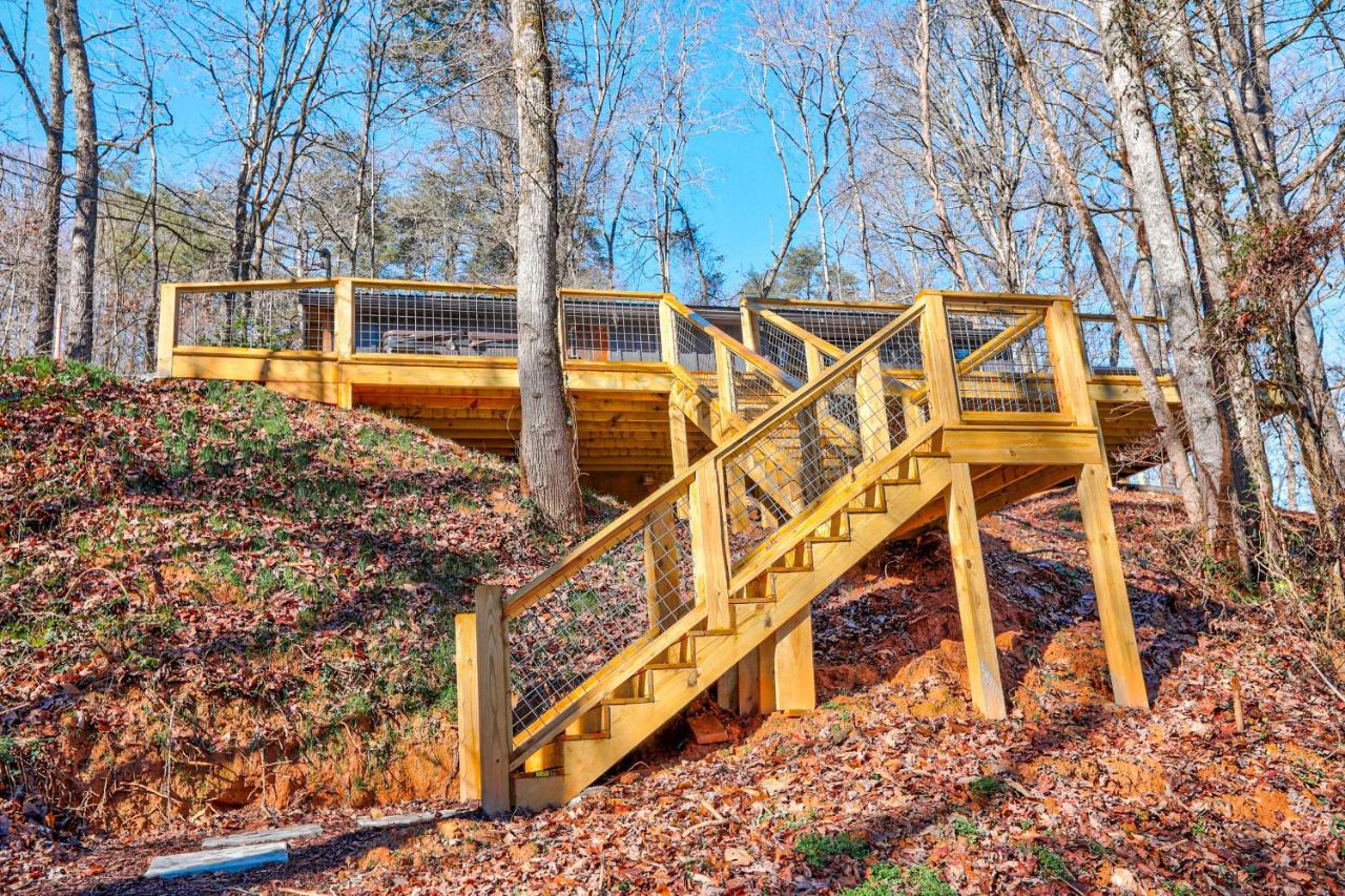 The Cottage At Camp Toccoa Блу Ридж Екстериор снимка